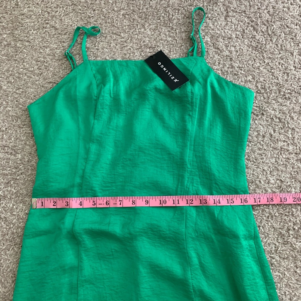 Zilingo NWT Mini Strap Slip Dress with Slits - Picture 14 of 16